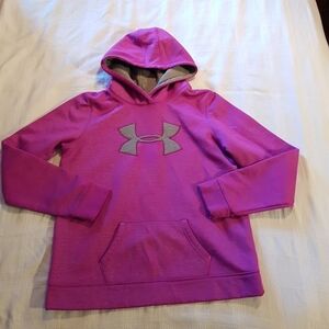 Under Armour purple YLG hoodie sweater
